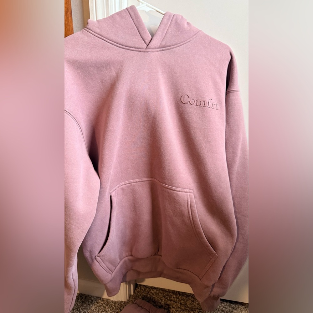 Women's Pink Sweater and matching sweats